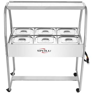 Imagem de Buffet Térmico 6 Cubas SPL506 Spolu 220V