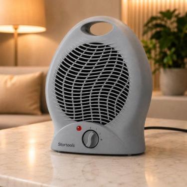 Imagem de Aquecedor de Ar Elétrico 2000W 220V - Cinza - STARTOOLS, 220V