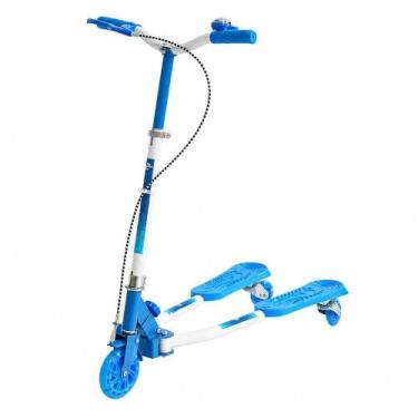 Imagem de Patinete Infantil Dobrável Trinete 3 Rodas Azul - Unitoys