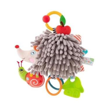 Imagem de Chocalho De Pelúcia Macio Com Alça Para Bebês, Brinquedo Sensorial Par