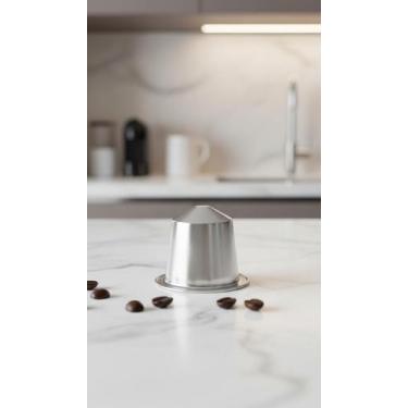 Imagem de Cápsula Reutilizável Inox para Café Espresso - Congratulations Store