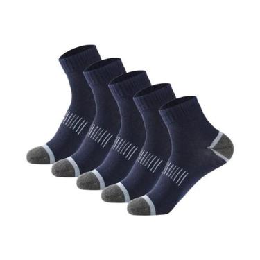 Imagem de Conjunto De Meias De Algodão Masculinas Tamanho Grande 20 Pares 38-45 