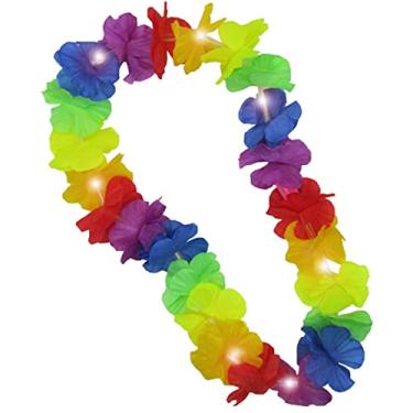 Imagem de Extra Festas Colar Havaiano Colorido - 120cm