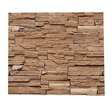 Imagem de WSWJDW Decoração da casa 3D PVC Papel de parede de grãos de madeira Papel de parede de pedra de tijolo Papel de parede autoadesivo de sala de estar Papéis de parede de 23,45 cmX5 m