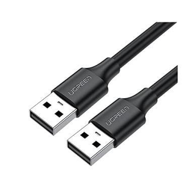 Imagem de Cabo de Dados Usb 2.0 Tipo A Macho 2 Metro de Comprimento Suporte Plug and Play Velocidade de Transferência de Até 480Mbps / No Brasil