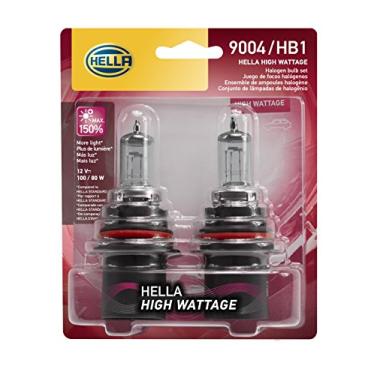 Imagem de HELLA 9004 100/80 WTB Bulbo duplo de alta potência, 12 V, pacote com 2