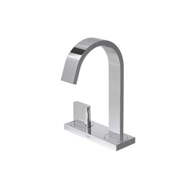 Imagem de Torneira De Mesa Com Chapa Bica Alta Para Lavatório Polo 119