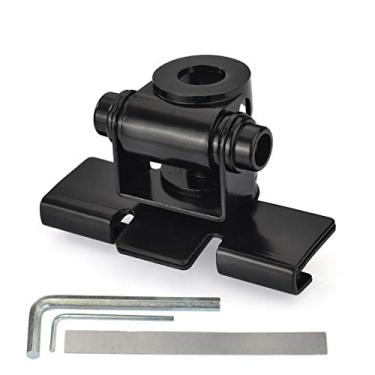 Imagem de Bingfu Veículo Rádio CB Antena de rádio móvel Montagem através do furo Fix Suporte 16 mm Orifício suporte para carro Caminhão CB Rádio Ham Rádio Amador Antena de rádio UHF SO239 Conector de montagem de anteparo fêmea