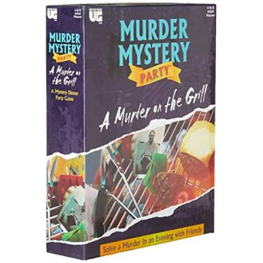 Imagem de Murder Mystery Party Games - A Murder on the Grill, Host Your Own Cookout Murder Mystery Dinner for 8 Adult Players, Solve the Case with Crime Scene Clues, 18 Years and Up