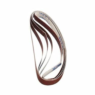 Imagem de 10 peças 457x13mm correia de lixamento 60 120 240 400 600 1000 grãos cinta abrasiva lixadeira lixa lixadeira lixadeira polimento, grão 600