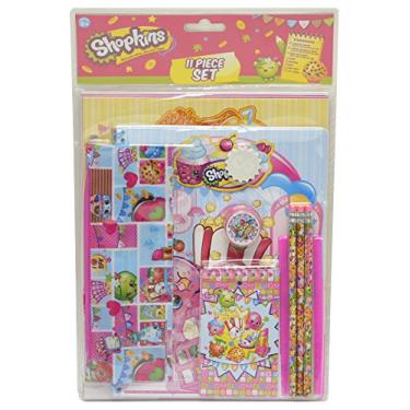 Imagem de Shopkins Conjunto de 11 pe as de papelaria