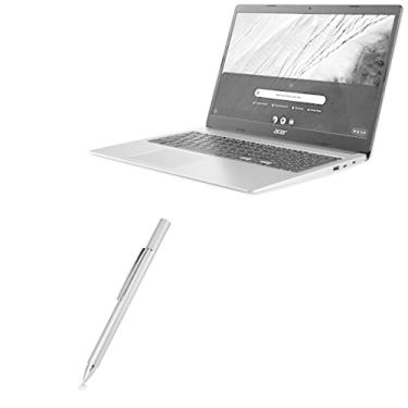 Imagem de Caneta Stylus BoxWave compatível com Acer Chromebook 315 (CB315-3HT) (Caneta Stylus da BoxWave) - Caneta capacitiva FineTouch, caneta Stylus super precisa para Acer Chromebook 315 (CB315-3HT) - Prata metálica
