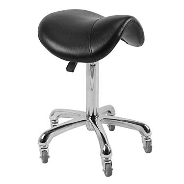 Imagem de Mocho Sela Luxo Cromado Preto