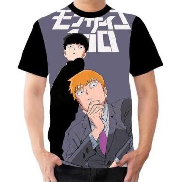 Imagem de Camiseta Camisa Personalizada Mob Psycho 100 Anime 3 - Dias No Estilo