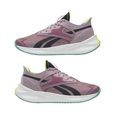 Imagem de Reebok Women's Floatride Energy Symmetros 2 Running Shoe- Infused Lilac/Acid Yellow/Semi Classic Teal-7 Medium