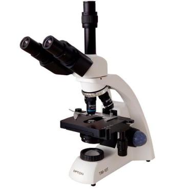 Imagem de Microscópio Biológico Trinocular Ampliação De 40X Até 2000X Iluminação