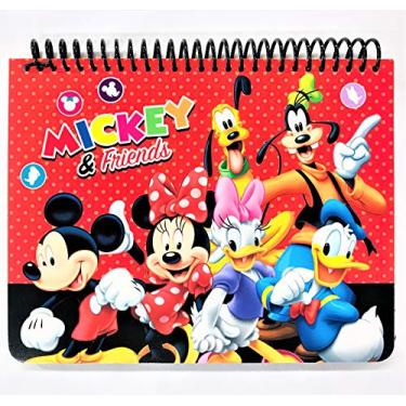Imagem de (Mickey e família) - Lembranças de festa Disney Mickey Minnie Mouse e Family Autograph Note Pads Cadernos - (Mickey e família)