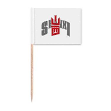 Imagem de Bandeiras de palito de dente para modelar a província da cidade de Shanxi