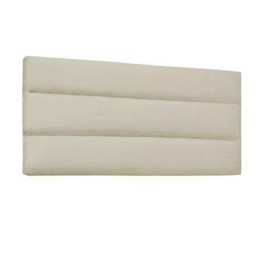 Imagem de Painel para Cama Box Queen La Italiana Poliuretano Marfim