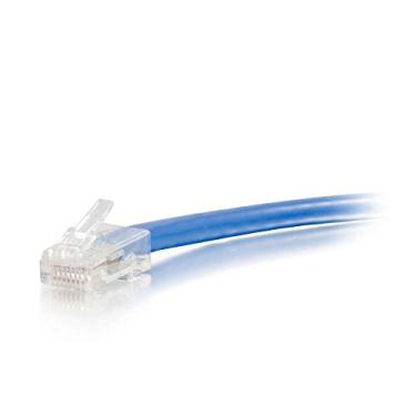 Imagem de C2G 04098 Cat6 - Cabo de rede Ethernet não blindado não encaixado, azul (20 pés, 6,09 metros)