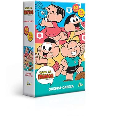 Imagem de Toyster - Quebra Cabeça: Turma da Mônica - 60 peças - JAK