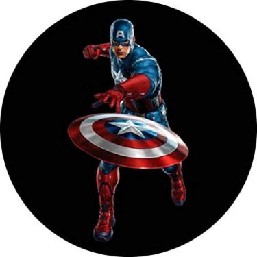 Imagem de Capa para estepe Ecosport Crossfox Capitão América CN931 - Lorben