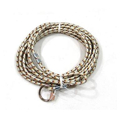 Imagem de Laço De Corda Poli 10 Metros Com Argola De Ferro Resistente Para Laçar Animal