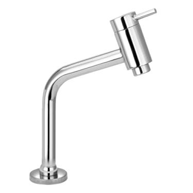 Imagem de Torneira Link Bica Baixa Metal Cromado Banheiro Lavabo Pia