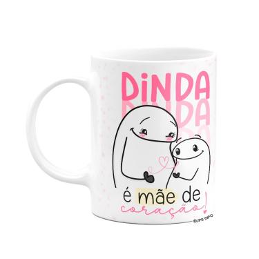 Imagem de Caneca Flork Mães - Dinda é mãe de coração