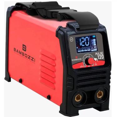 Imagem de Maquina Inversora de Solda Elétrica Portátil Bambozzi Pulse 120 Bivolt