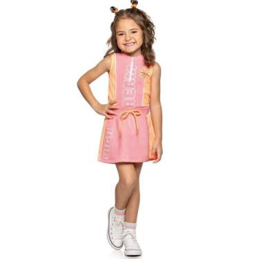 Imagem de Conjunto Infantil Verão Regata e Saia Com Short Dream  2 peças Tam 1 a 8 - Angerô-Feminino