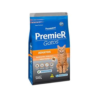 Imagem de Premier Pet Ração Premier Ambientes Internos Para Gatos Adultos Sabor Frango - 500G - S...
