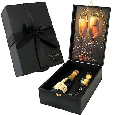 Imagem de Box Espumante Chandon 375ml + Taça Vidro + Bombom Ferrero Rocher