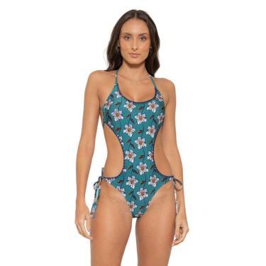 Imagem de Maiô Engana Mamãe Cropped com Amarra Lateral