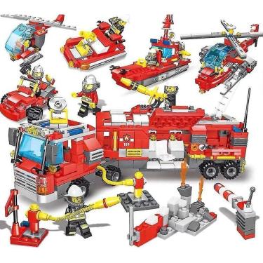 Imagem de Carro da Delegacia de Polícia - Blocos de construção para a equipe da cidade Swat