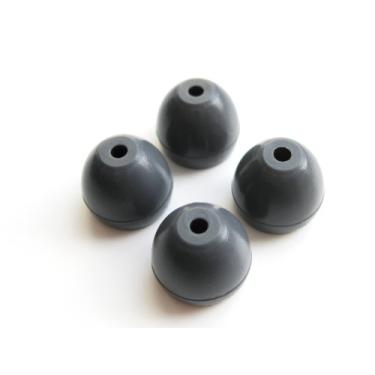 Imagem de 4 fones de ouvido pequenos (S) compatíveis com fones de ouvido intra-auriculares Shure SE110, SE115, SE210, SE315, SE420, SE425, SE530 PTH, SE535