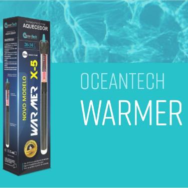 Imagem de Aquecedor Termostato Oceantech 25W Aquários 25 à 50L