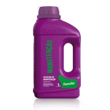 Imagem de Algicida de Manutenção para Piscina 1 Litro DomClor Prevenção e Eliminação de Algas