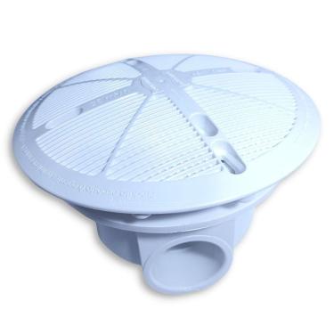 Imagem de Dreno de fundo Standard Tampa FSB Para Piscina Vinil Luva de redução 60 para 50mm Sodramar