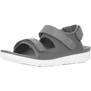 Imagem de FitFlop Sandálias de Salto Aberto Femininas, Preto Mix 231, 5