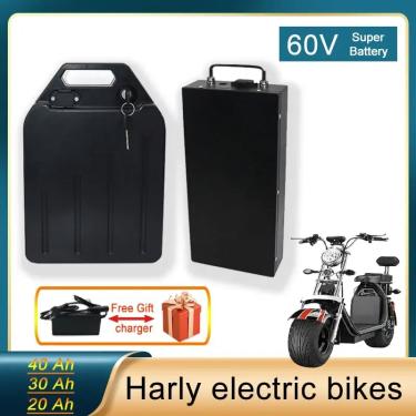Imagem de Bateria de lítio para motocicleta elétrica  2 rodas  Citycoco dobrável  scooter elétrico  bicicleta