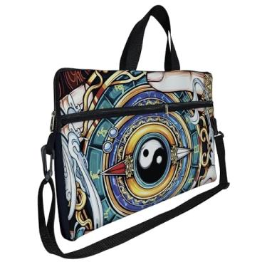 Imagem de Case Capa Maleta Premium Para Notebook Laptop de 17 e 17,3 com Alça de Mão Alça de Ombro e Zíper Lateral - Bussola