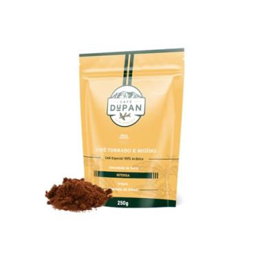 Imagem de Café Dupan Torrado e Moído - 250g (Variação de Quantidade de Pacotes Disponível) - Grãos Selecionados, Aromático e Fresco