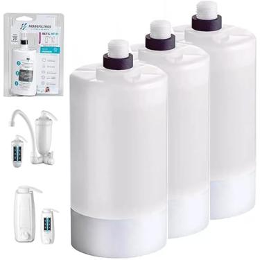 Imagem de Kit 03 Refil Hidrofiltros Vela Filtro Água Compatível com Lorenzetti Acqua Bella e Vitale