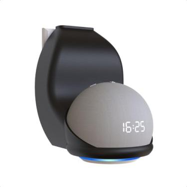 Imagem de Suporte de Tomada Vertical e Horizontal para Alexa Echo Dot 4 e 5