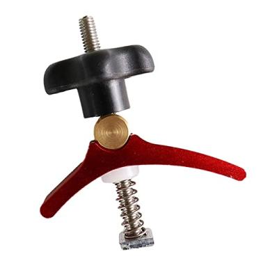 Imagem de Conjunto de placas de pressão para máquina de roteador CNC M6 parafuso para marcenaria T - Modelo 19 Vermelho