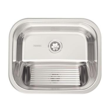 Imagem de Tanque De Encaixe Para Embutir Hera 34l Em Aço Inox Polido 50x40 - Tramontina 94400407