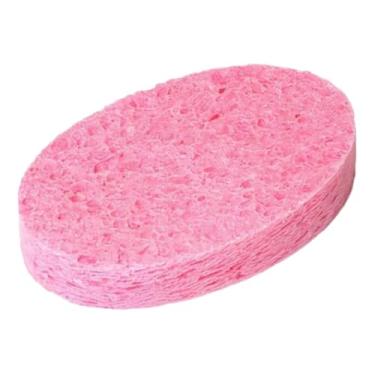 Imagem de Esponja Corporal Oval De Celulose Rosa Estética Estek