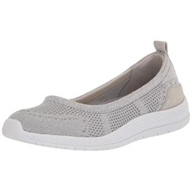 Imagem de Easy Spirit Tênis feminino Glitz 2, Prata 040, 9 Narrow