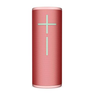 Imagem de Ultimate Ears Alto-falante Bluetooth MEGABOOM 4 portátil à prova d'água, som de 360 graus, graves violentos, alcance de 45 metros, bateria de 20 horas, alto-falante flutuante - vermelho